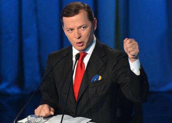 Election television debate held in Kiev