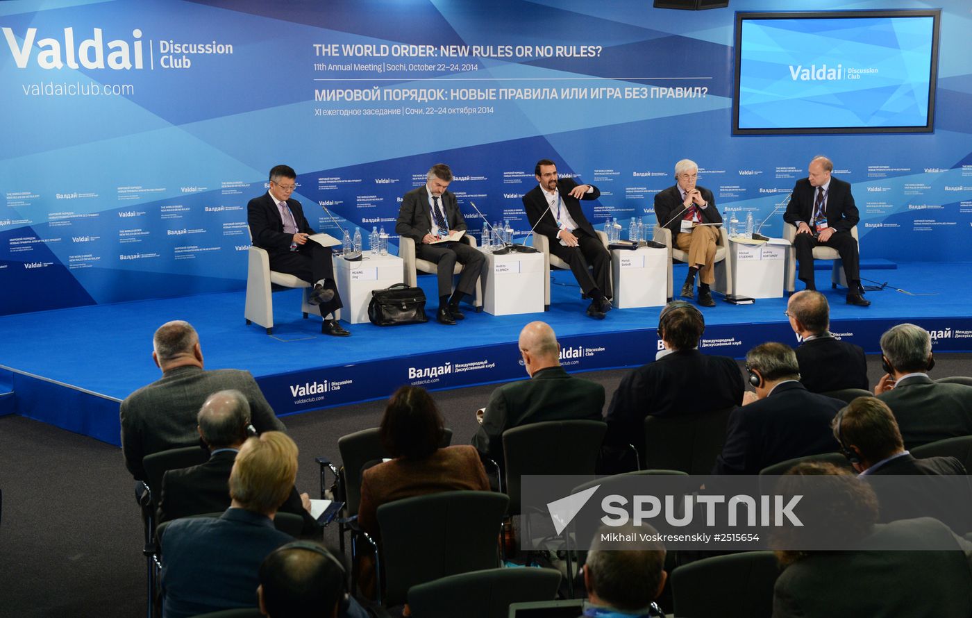 11th Meeting of Valdai Discussion Club. Day Two