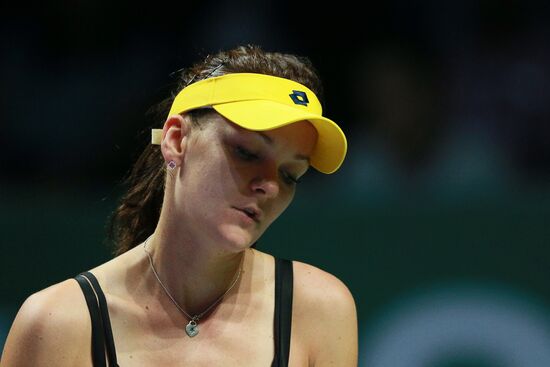 Tennis. Final tournament of WTA. Day Four