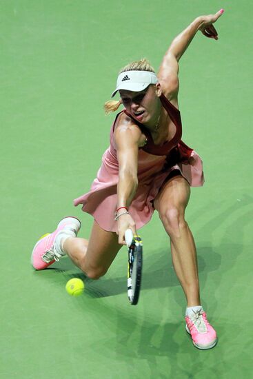 Tennis. Final tournament of WTA. Day Four