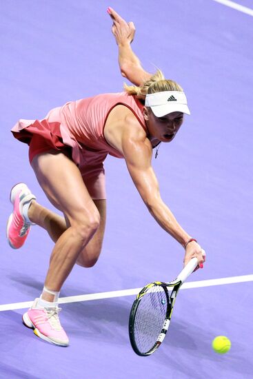 Tennis. Final tournament of WTA. Day Four