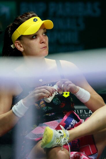 Tennis. Final tournament of WTA. Day Four