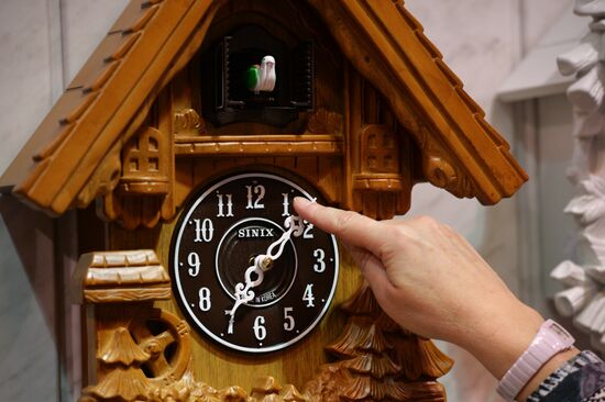 Clock store in Novosibirsk