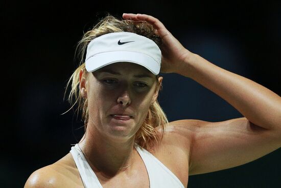 Tennis. Final tournament of WTA. Day Four