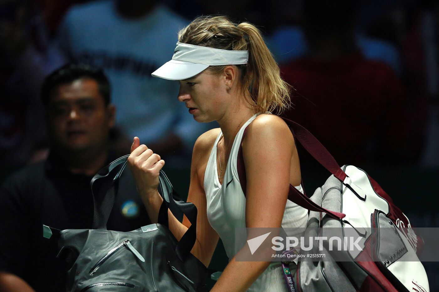 Tennis. Final tournament of WTA. Day Four