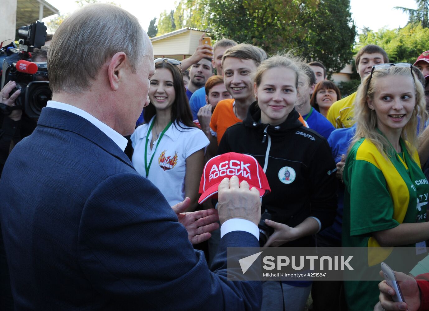 Vladimir Putin visits Southern Federal District