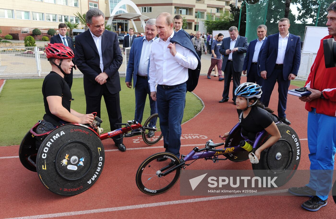 Vladimir Putin visits Southern Federal District