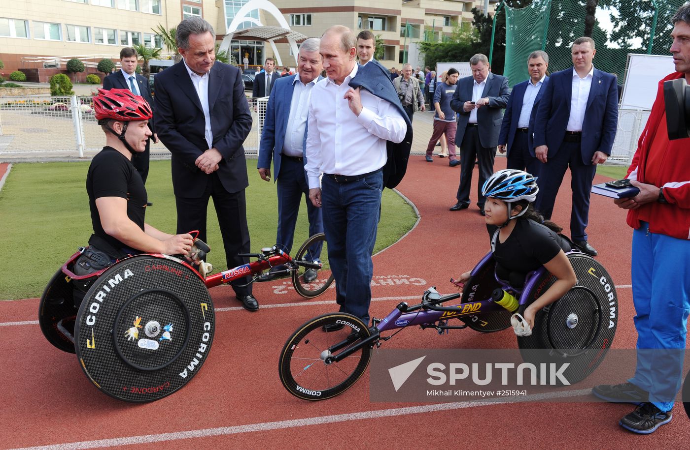 Vladimir Putin visits Southern Federal District