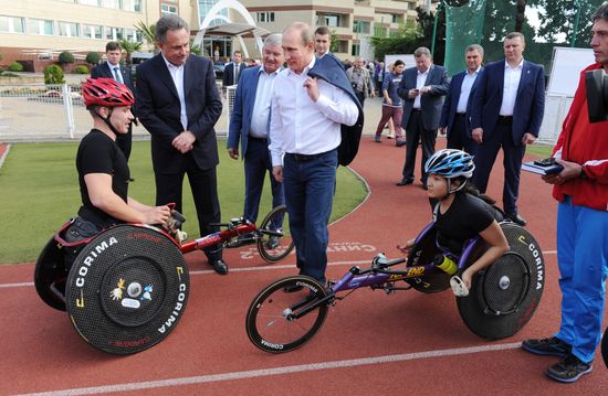 Vladimir Putin visits Southern Federal District