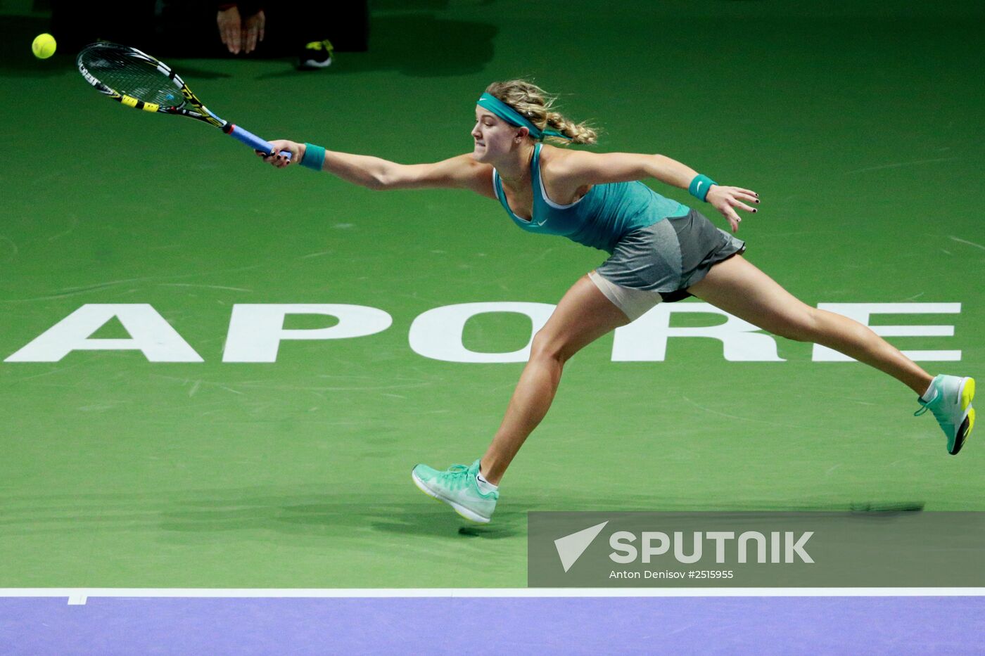 Tennis. Final tournament of WTA. Day Four