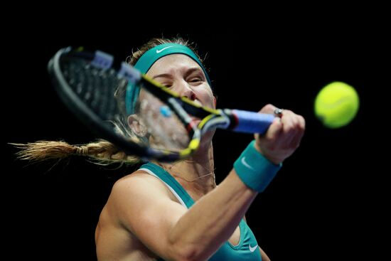 Tennis. Final tournament of WTA. Day Four