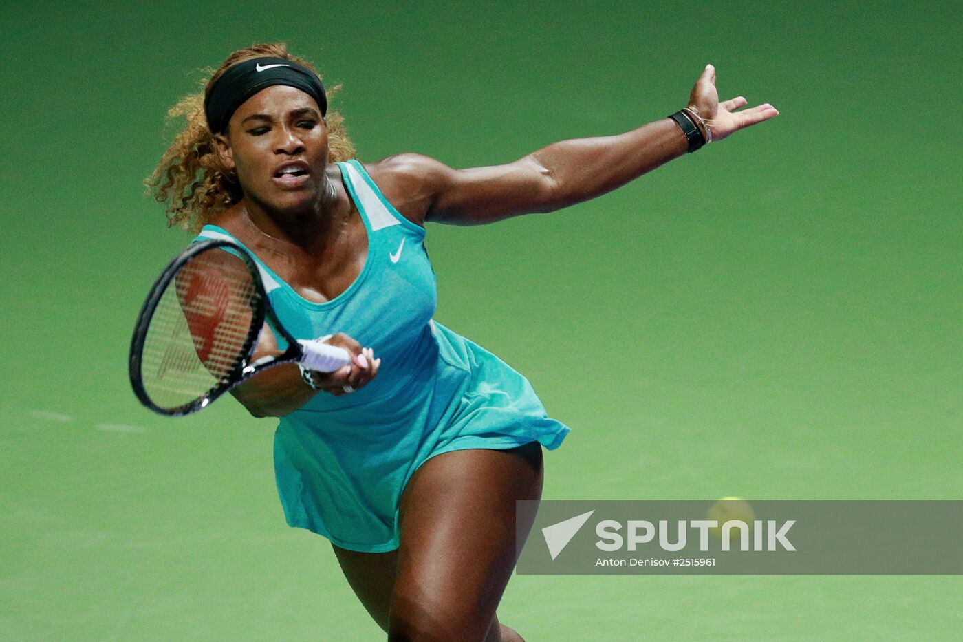 Tennis. Final tournament of WTA. Day Four