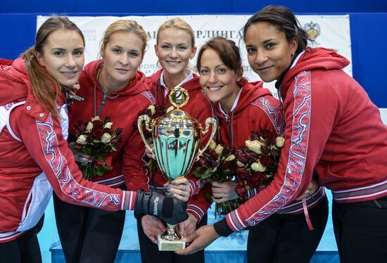 Russian Playdown for the European Curling Championships. Day Two