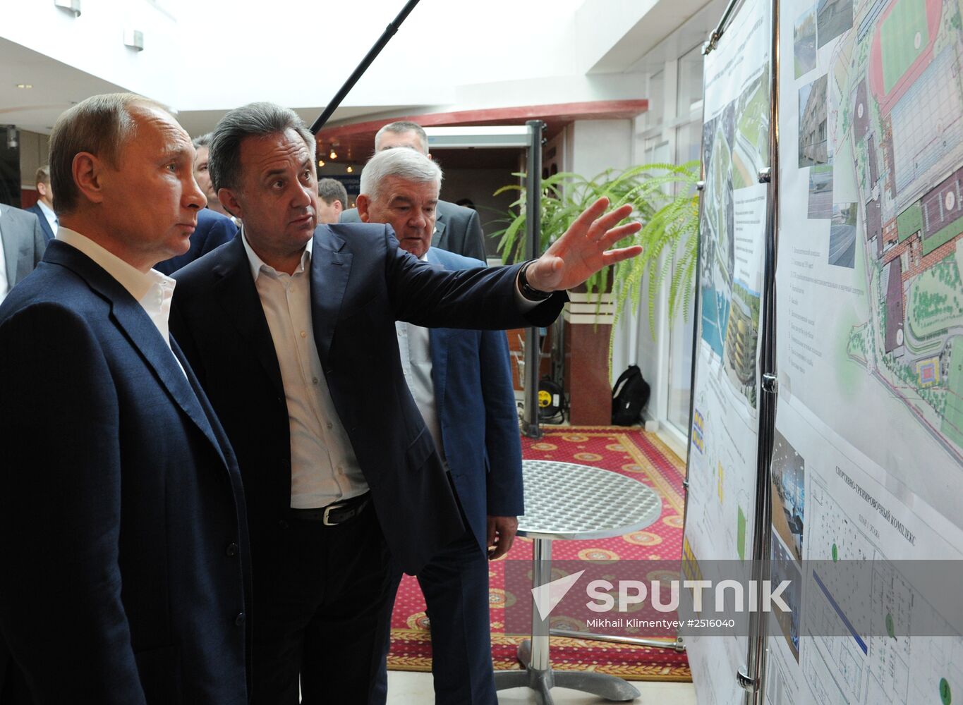 Vladimir Putin visits Southern Federal District