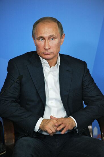 Vladimir Putin visits Southern Federal District