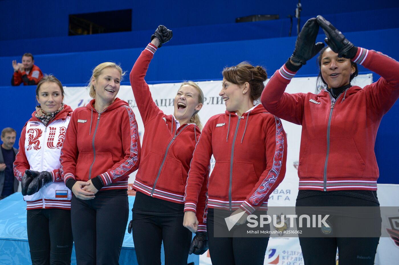 Russian Playdown for the European Curling Championships. Day Two