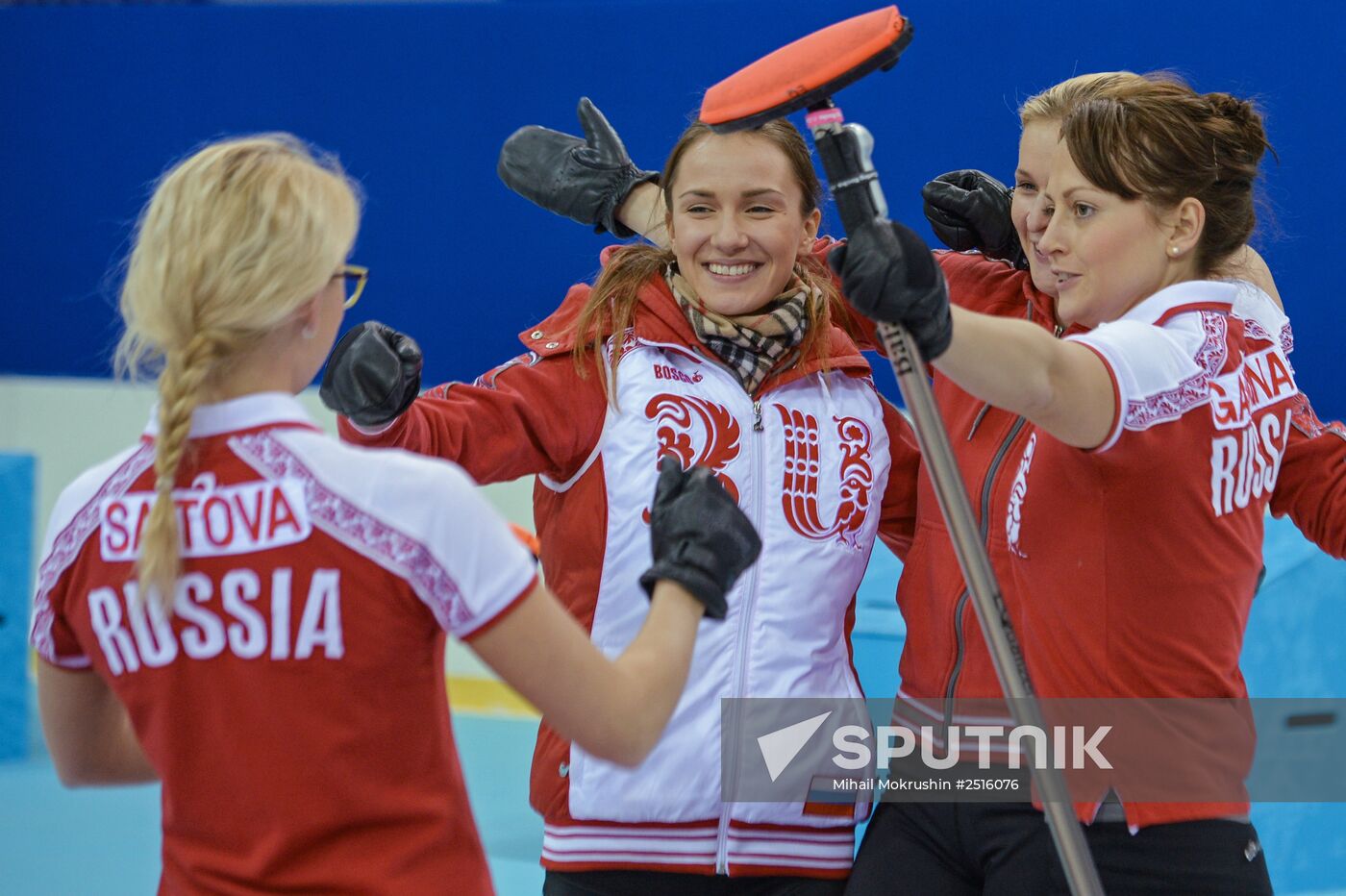 Russian Playdown for the European Curling Championships. Day Two
