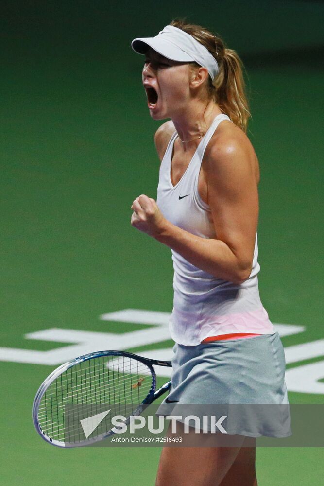 2014 WTA Finals. Day five