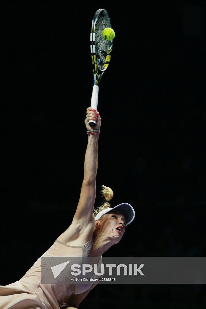 2014 WTA Finals. Day five