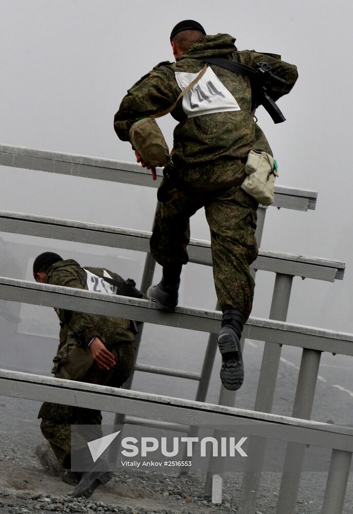 Marines hold exercise in Vladivostok
