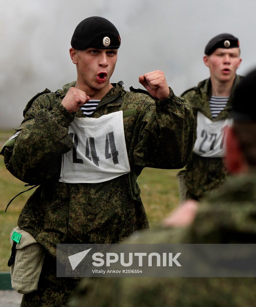 Marines hold exercise in Vladivostok