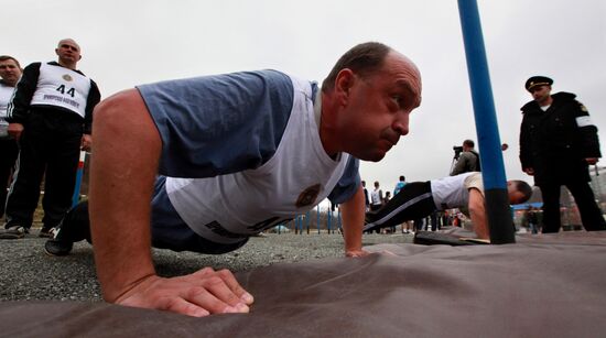 Marines hold exercise in Vladivostok