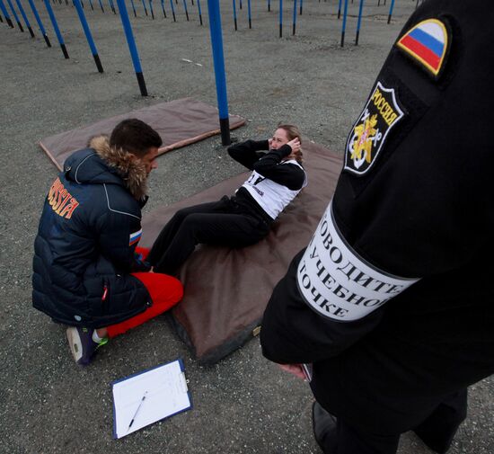 Marines hold exercise in Vladivostok
