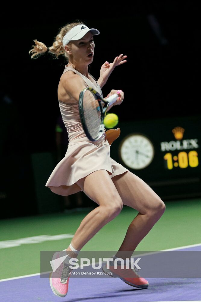 2014 WTA Finals. Day five