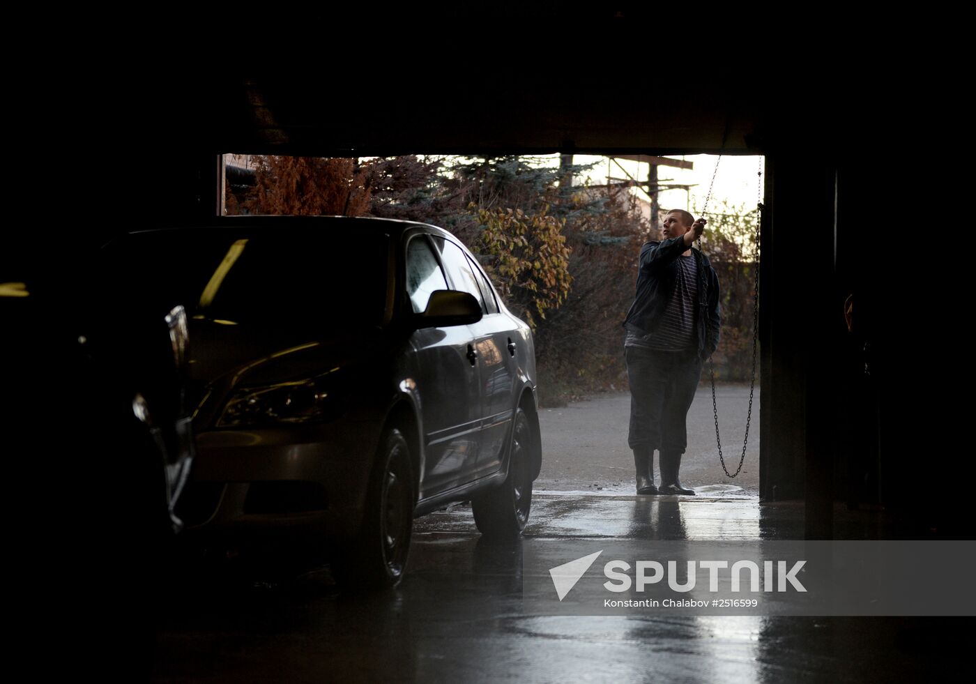 Car wash in Veliky Novgorod