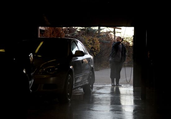 Car wash in Veliky Novgorod