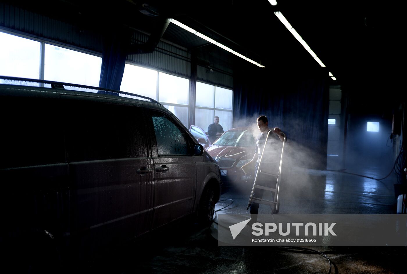 Car wash in Veliky Novgorod
