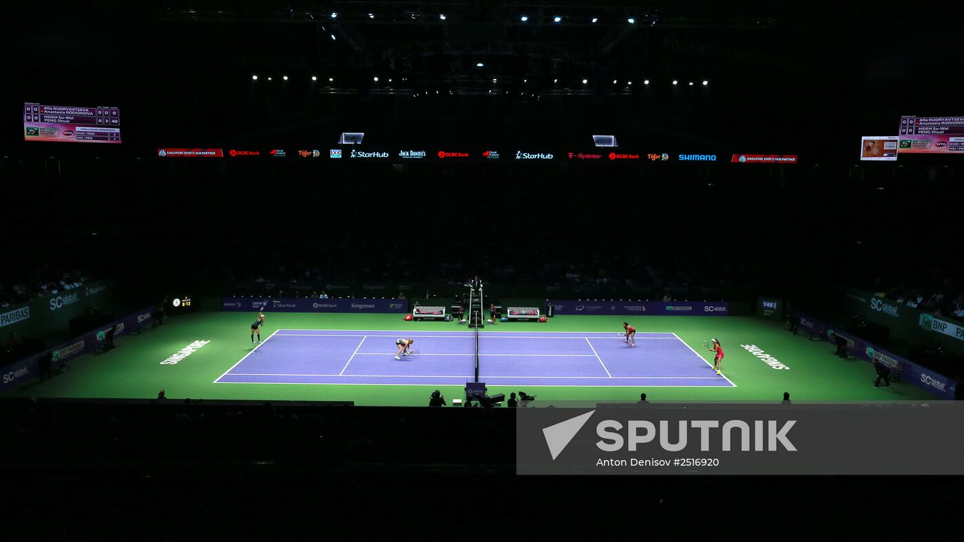 WTA Finals. Day Six