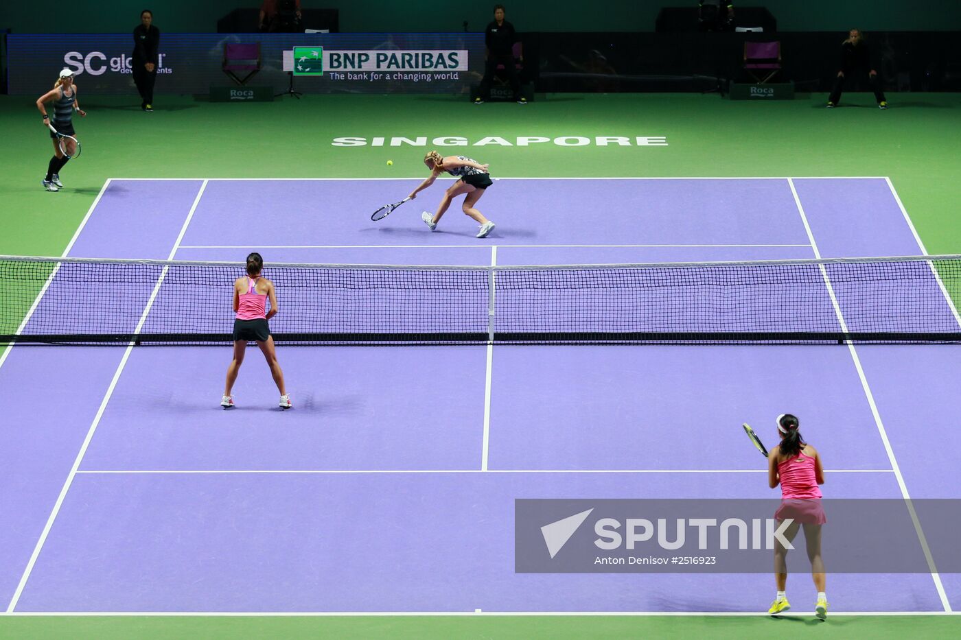 WTA Finals. Day Six