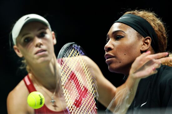 WTA Finals. Day Six