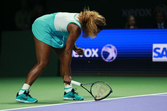 WTA Finals. Day Six