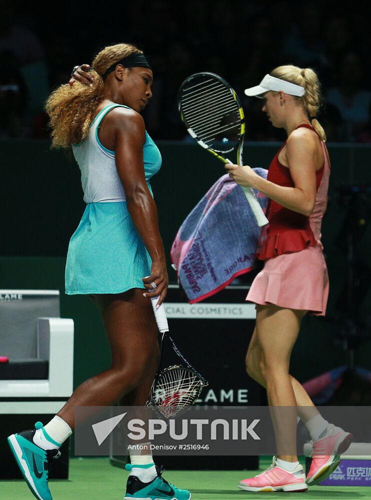 WTA Finals. Day Six