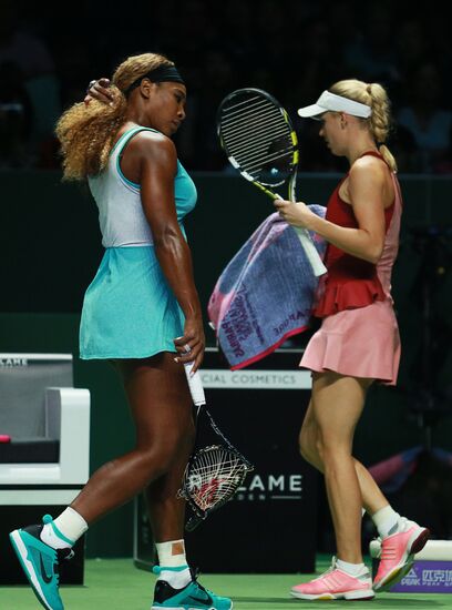 WTA Finals. Day Six