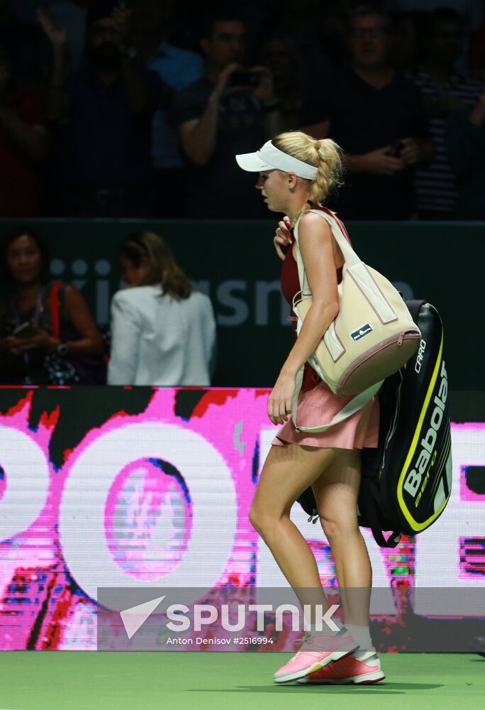 WTA Finals. Day Six