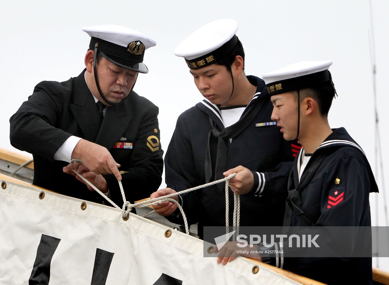 Japanese Maritime Self-Defense Force destroyer Hamagiri visits Vladivostok