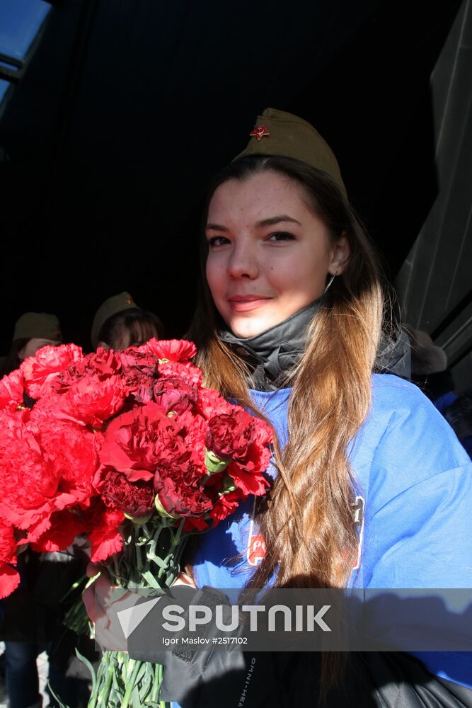 Event in memory of fallen soldiers in Donetsk