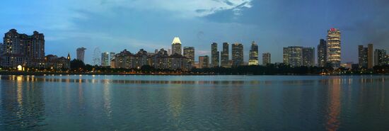 World cities. Singapore