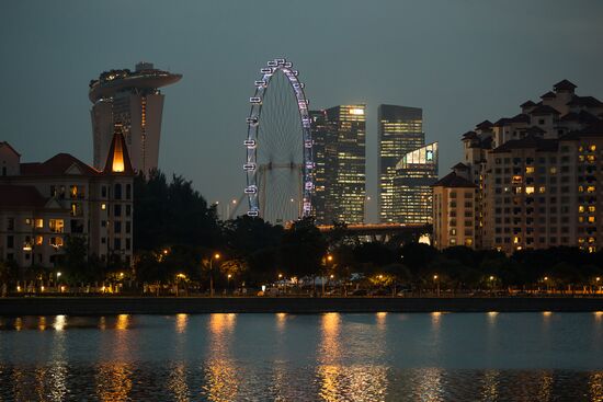 World cities. Singapore