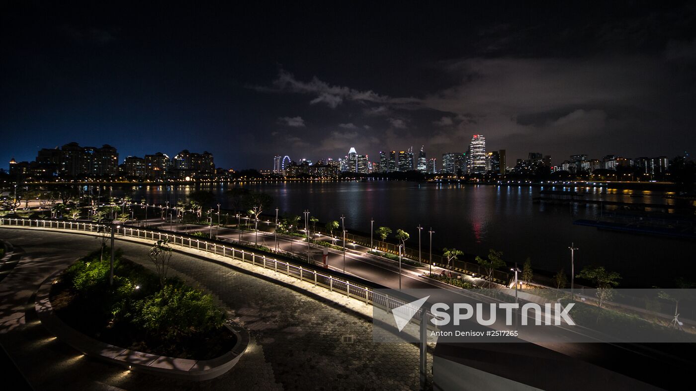 World cities. Singapore