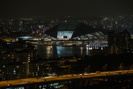 World cities. Singapore