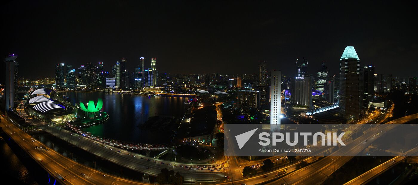 World cities. Singapore