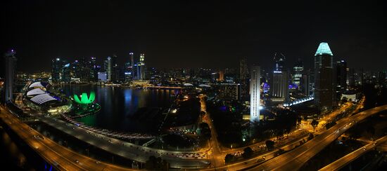 World cities. Singapore