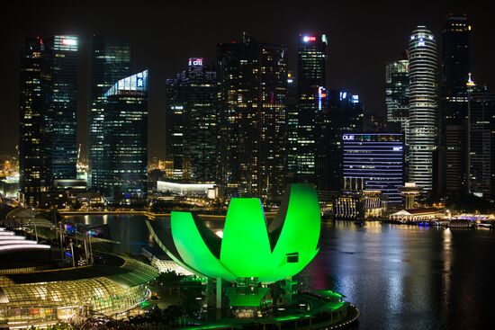 World cities. Singapore