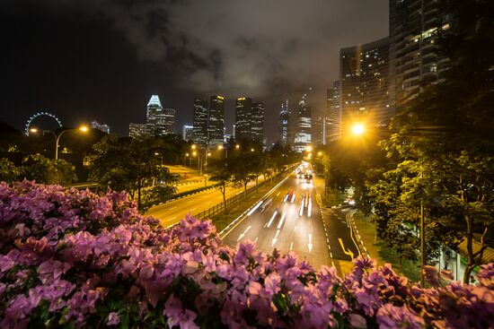 World cities. Singapore