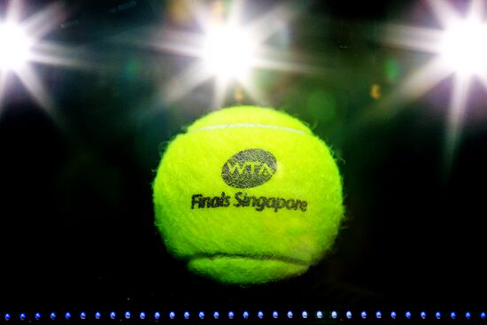 Tennis. WTA finals. Day Seven