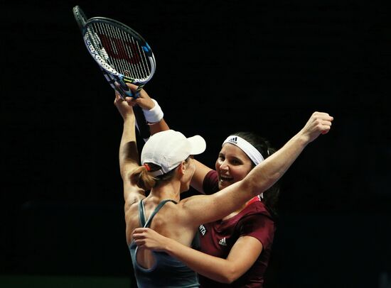 Tennis. WTA finals. Day Seven